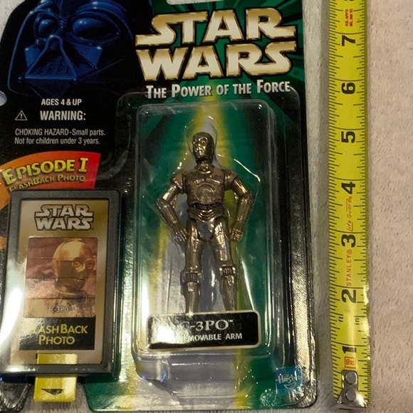 1998 Hasbro Star Wars the power of the force C-3PO action figure - Picture 2 of 6